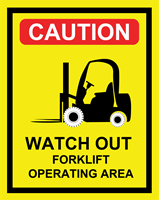 Picture of Watch Out Forklift