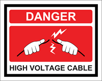 Picture of High Voltage Cable