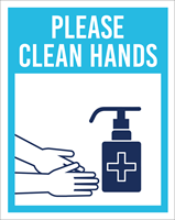 Picture of Please Clean Hands