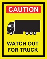 Picture of Watch Out For Truck