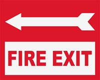 Picture of Fire Exit Left