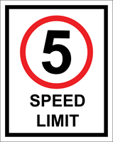 Picture of Speed Limit 5