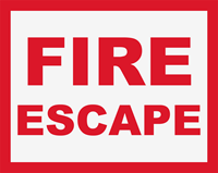 Picture of Fire Escape Right