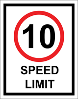 Picture of Speed Limit 10